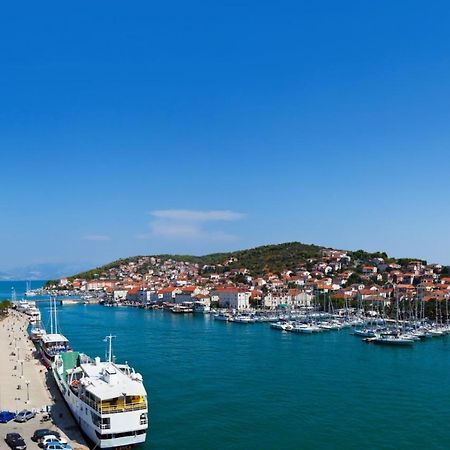 Apartment In Okrug Gornji With Seaview, Balcony, Air Condition, Wifi Trogir Exteriér fotografie